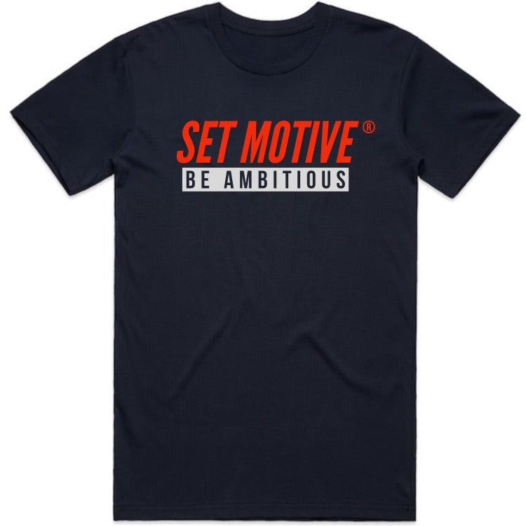 Be Ambitious Tee - Navy